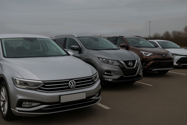 5 populiariausi automobiliai Lietuvos rinkoje